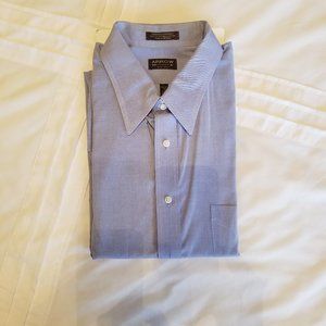 ARROW l/s Dress Shirt - Blue - 18  36/37